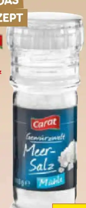 Netto Marken-Discount Carat Gewürzmühle Meersalz Angebot