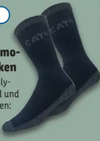 Lidl CAT Thermo-Arbeitssocken 2 Paar Angebot