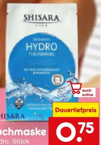 Netto Marken-Discount Shisara Beauty Tuchmaske Hydro Angebot
