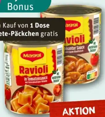 nahkauf Maggi Ravioli in Tomatensauce Angebot