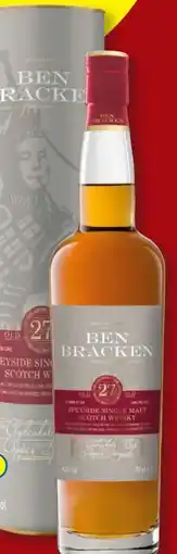 Lidl Ben Bracken Speyside Single Malt Scotch Whisky 27Y Angebot