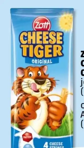 PENNY Zott Cheese Tiger Sticks Original Angebot