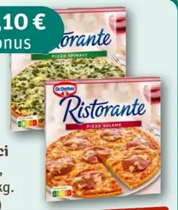 nahkauf Dr. Oetker Pizza Ristorante Spinaci Angebot