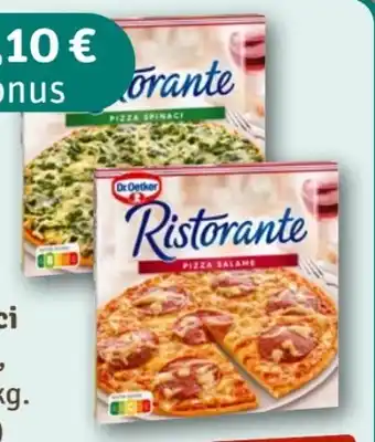 nahkauf Dr. Oetker Pizza Ristorante Spinaci Angebot