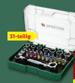 Lidl Parkside Durchgangs-Steckschlüssel-Satz 31-tlg Angebot