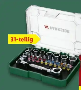 Lidl Parkside Durchgangs-Steckschlüssel-Satz 31-tlg Angebot