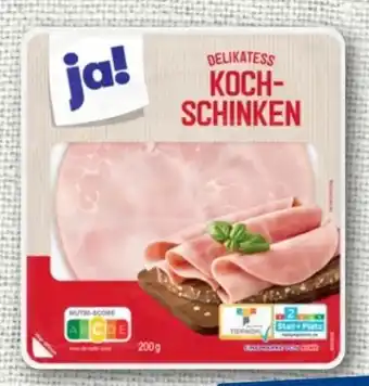 nahkauf ja! Delikatess Kochschinken Angebot