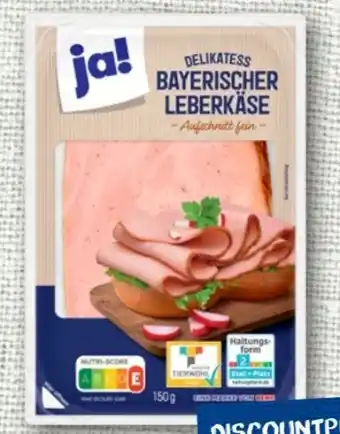 nahkauf ja! Bayerischer Leberkäse Angebot
