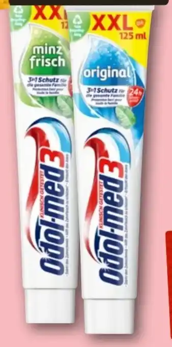 nahkauf Odol-Med 3 Zahncreme Original XXL Angebot