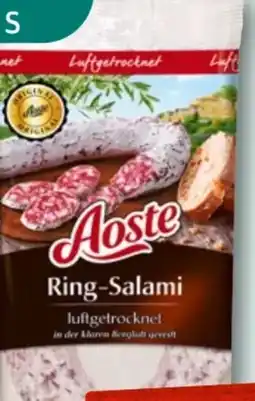 nahkauf Aoste Luftgetrocknete Ring-Salami Angebot