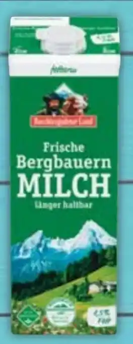 E-Center Berchtesgadener Land Frische Bergbauern Milch Angebot