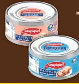 E-Center Saupiquet Thunfisch Angebot