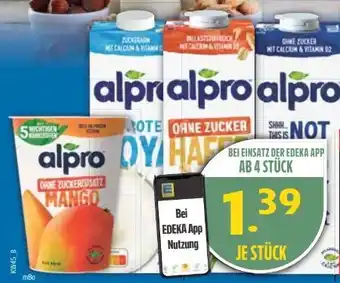 E-Center Alpro Joghurtalternative Angebot