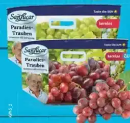 E-Center SanLucar Tafeltrauben Angebot