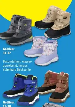 Lidl Kinder-Winterstiefel Angebot