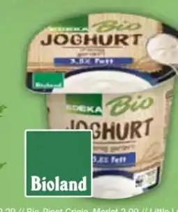 E-Center Edeka Bio Naturjoghurt Angebot