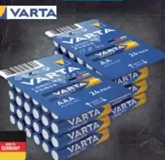 E-Center Varta Alkaline Batterien Longlife Power Mignon AA Angebot