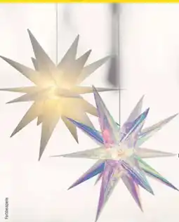 E-Center Edeka zuhause 3D LED Leuchtstern Angebot