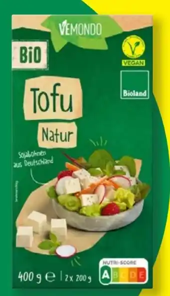 Lidl Vemondo Bio Tofu Angebot