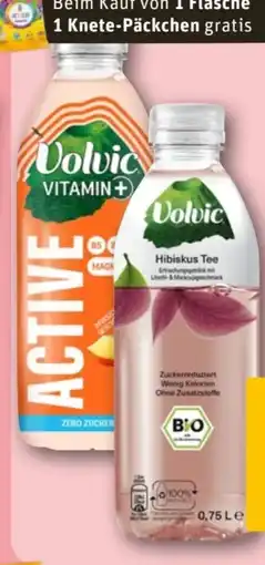 REWE Volvic Bio Hibiskus Tee Angebot
