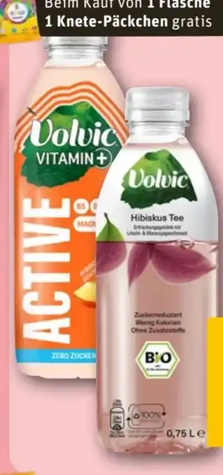 REWE Volvic Bio Hibiskus Tee Angebot