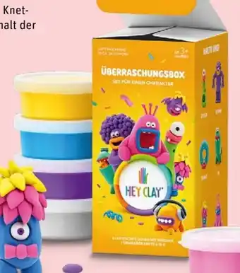 REWE Hey Clay Überraschungsbox Angebot