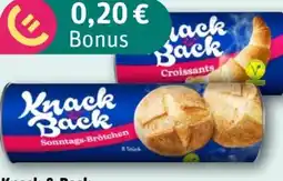 REWE Center Knack & Back Fertigteig Croissants vegan Angebot