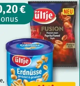 REWE Center Ültje Fusion Peanuts Angebot