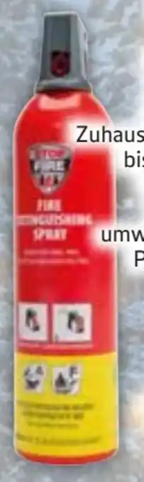 Edeka Stop Fire Feuerlöschspray Angebot