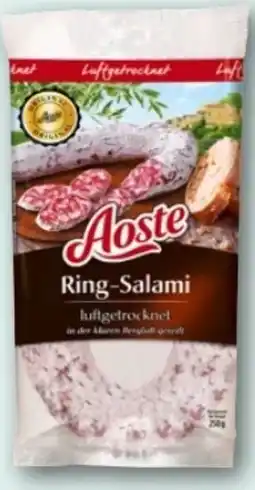 REWE Center Aoste Ring-Salami Angebot