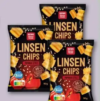 REWE Center Rewe Beste Wahl Linsenchips Paprika Angebot