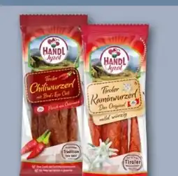 REWE Center Handl Tyrol Kaminwurzerl Angebot