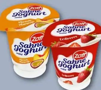 REWE Zott Sahne Joghurt Angebot