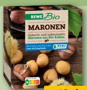 REWE Center Rewe Bio Gekochte Maronen Angebot