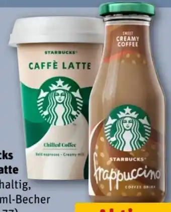 REWE Center Starbucks Chilled Classics Caffe Latte Angebot
