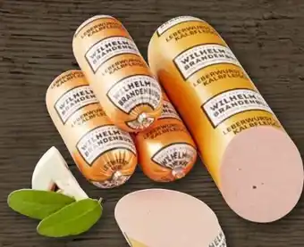 REWE Metzgerei Wilhelm Brandenburg Leberwurst mit Kalbfleisch Angebot
