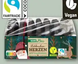REWE Rewe Bio Lebkuchen-Herzen Vegan Angebot