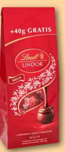 REWE Lindt Lindor Milch Angebot