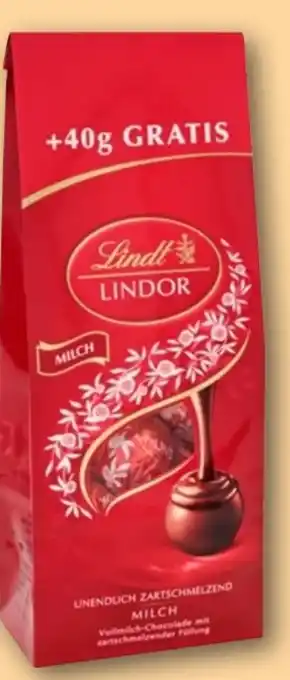 REWE Lindt Lindor Milch Angebot