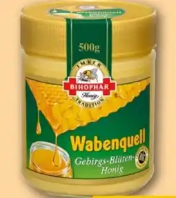 REWE Center Bihophar Wabenquellhonig Angebot