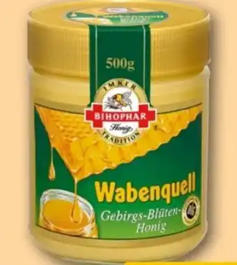 REWE Center Bihophar Wabenquellhonig Angebot
