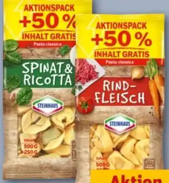 REWE Center Steinhaus Pasta Angebot