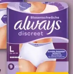 REWE Center Always Discreet Pants Angebot