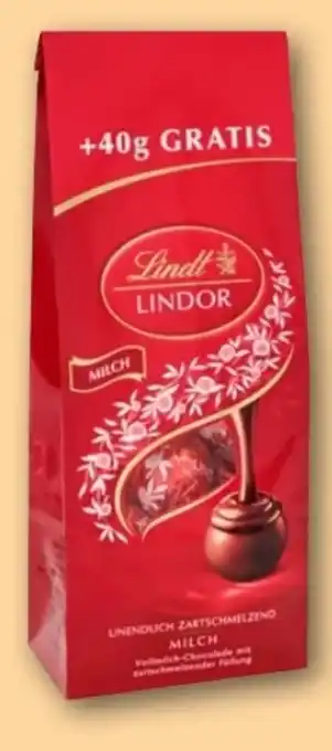 REWE Center Lindt Lindor Milch Angebot