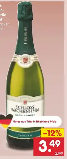 Netto Marken-Discount Schloss Wachenheim Grün Cabinet Angebot