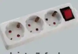 Globus Baumarkt 3-fach-Steckdosenleiste Angebot