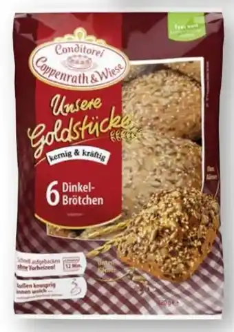Edeka Coppenrath & Wiese Unsere Goldstücke Brötchen Angebot