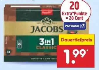 Netto Marken-Discount Jacobs Classic 3-in-1 Sticks Angebot