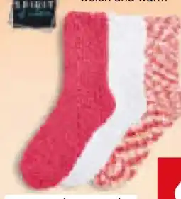 Netto Marken-Discount Spirit of Colours Damen Kuschelsocken 3er Pack Angebot