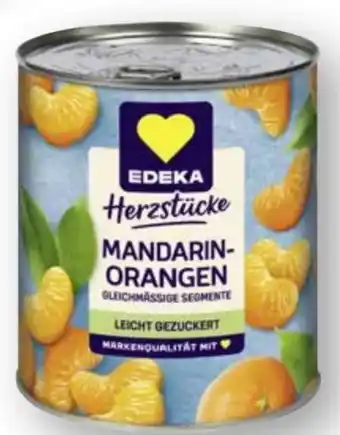Scheck-in-Center Edeka Herzstücke Mandarin-Orangen Angebot